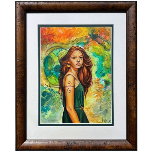 Ariane Kamp’s framed original Mebh