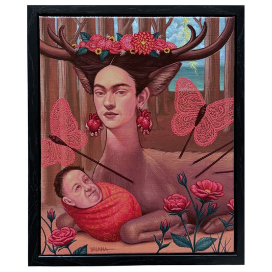 Frida - original artwork by Briana Hertzog