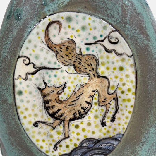 Bright Eyed & Bushy Tailed - Debra Powell - Quirky Fox