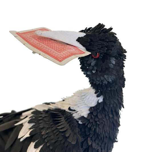 Card Playing Magpie #2 - Robyn Lees-West - Quirky Fox