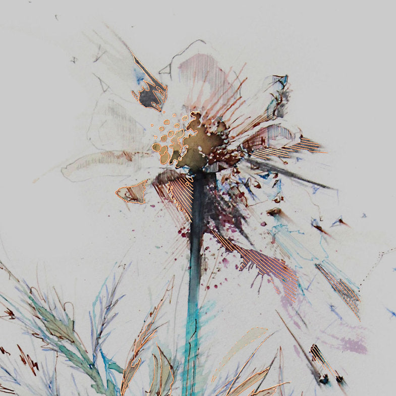 Fatal Limited Edition Copper Foil Print by Carne Griffiths