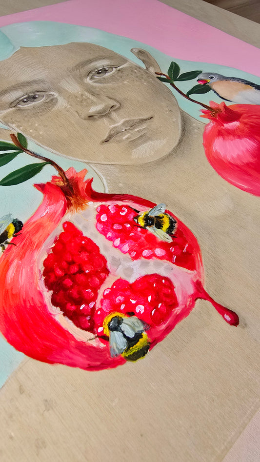 Heidi Lustig’s original artwork ‘Cell Division’