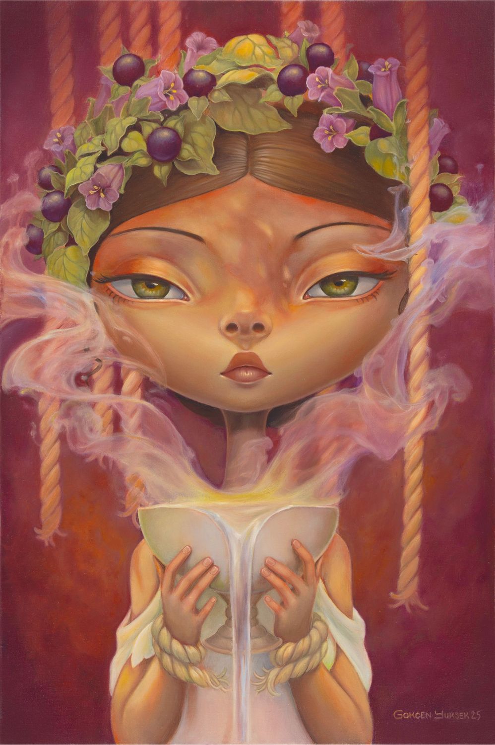 Giulia - original artwork by Gokcen Yuksek