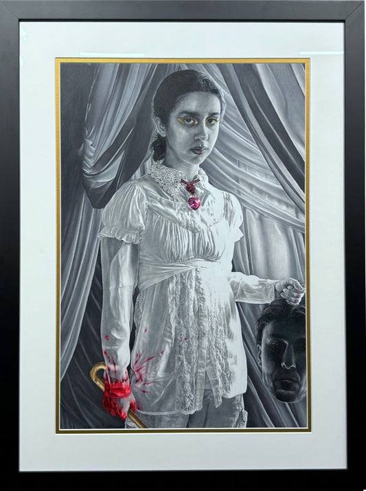 ‘Judith’ - framed original artwork by Grace Netanya