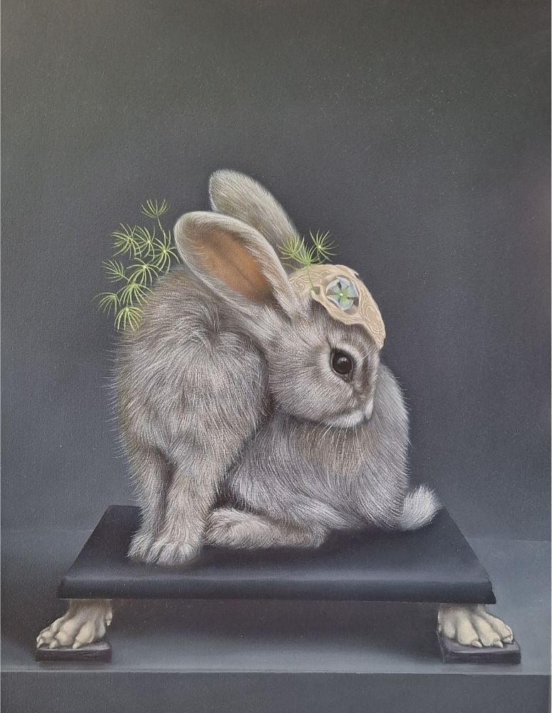 Introspect - original painting by Heather Denison