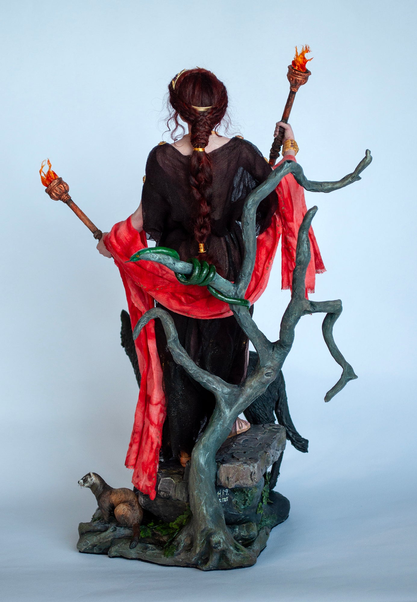 Hecate Sculpture by Hajnalka Mayor V