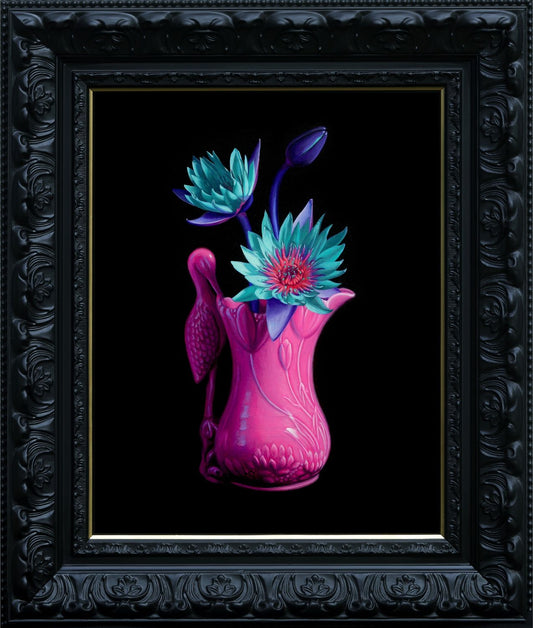 Hyper Focus Hues original art by NZ artist Jo Kreyl