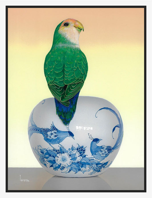 ‘Tempus Amoris XII’ original acrylic painting by Lorena Kloosterboer