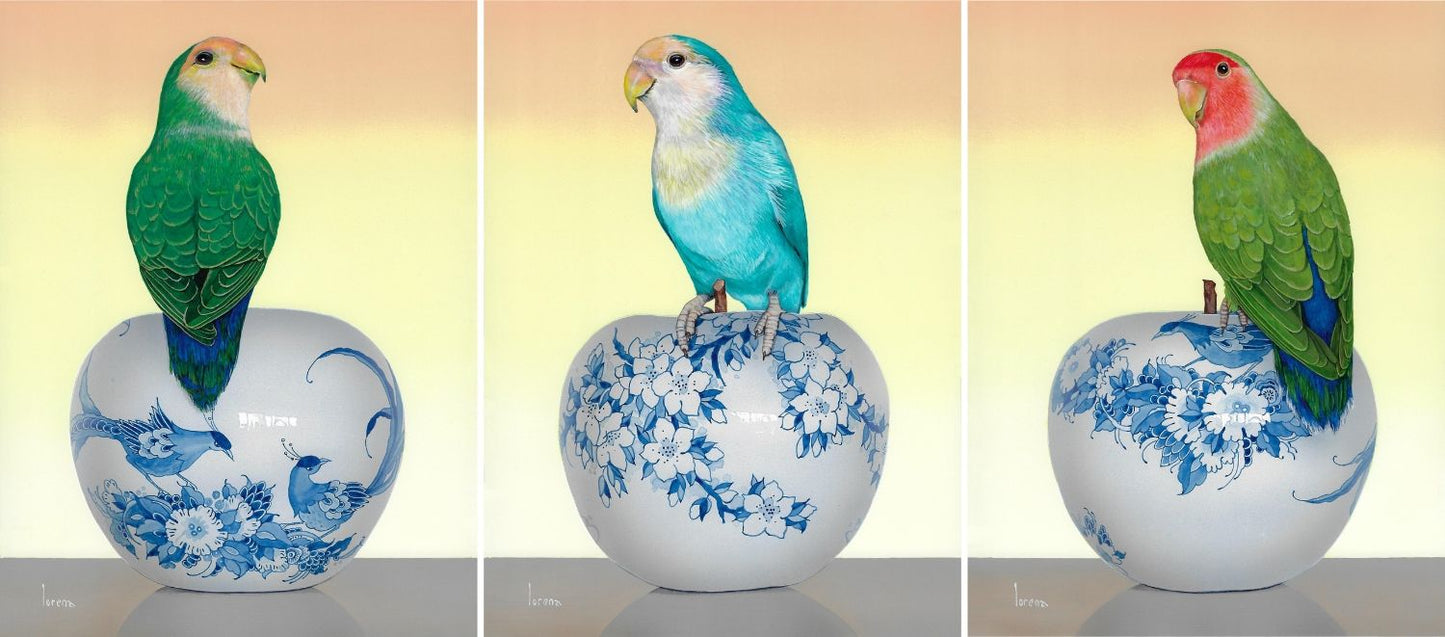 Tempus Amoris XIV original acrylic artwork by Lorena Kloosterboer