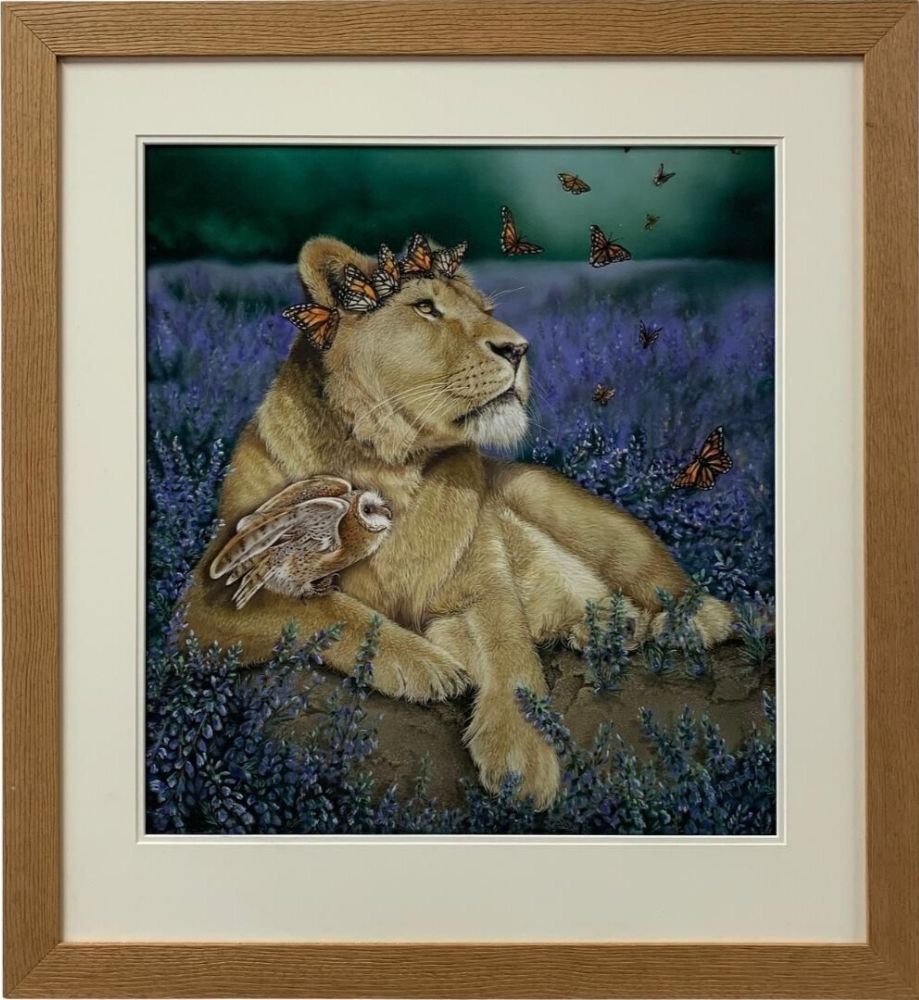 Steadfast - pastel original by Nicola Reif