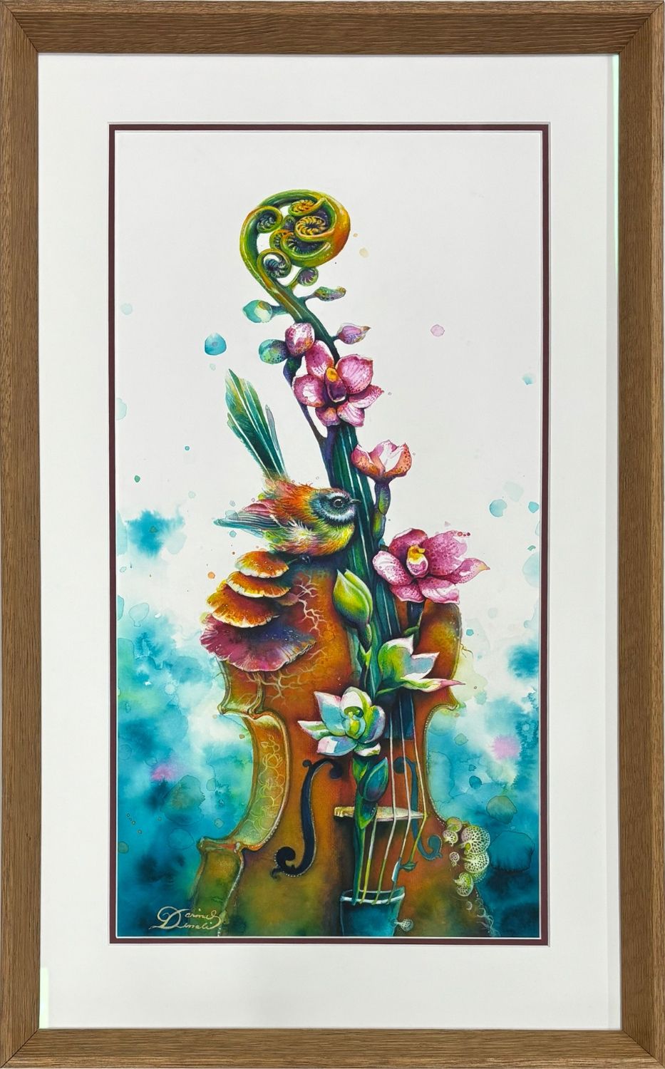 The Violinist - Darina Denali - Quirky Fox