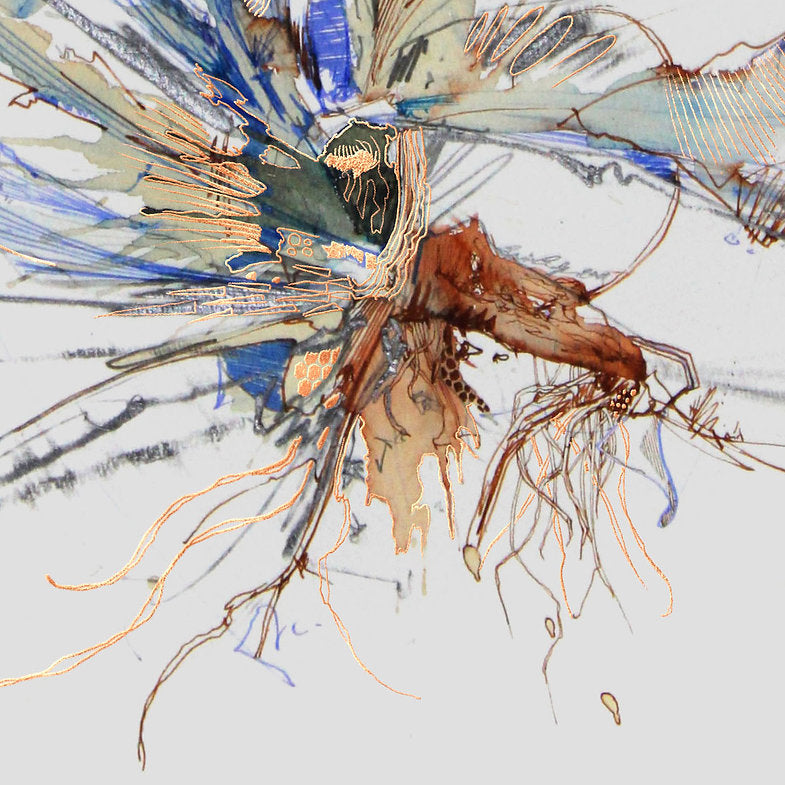 Carne Griffiths Copper Foil Print Torn
