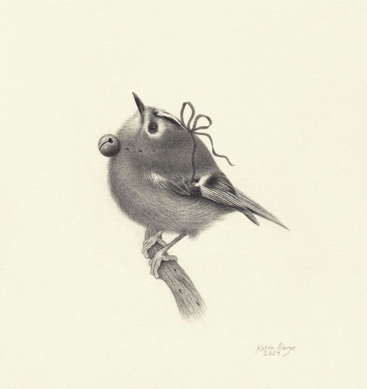 Tender Art For the World Weary Heart: Katrin Berge’s Shimmering Nature Themed-Graphite Drawings