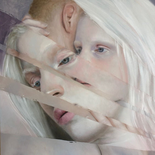 Meredith Marsone Oil Painting Fracture / Memory