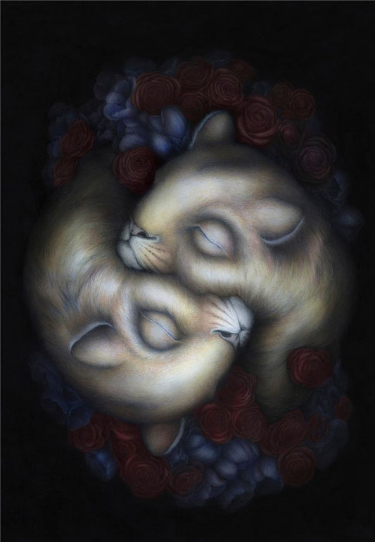 ‘A Million Years’ limited edition print by Rhiannon Mowat