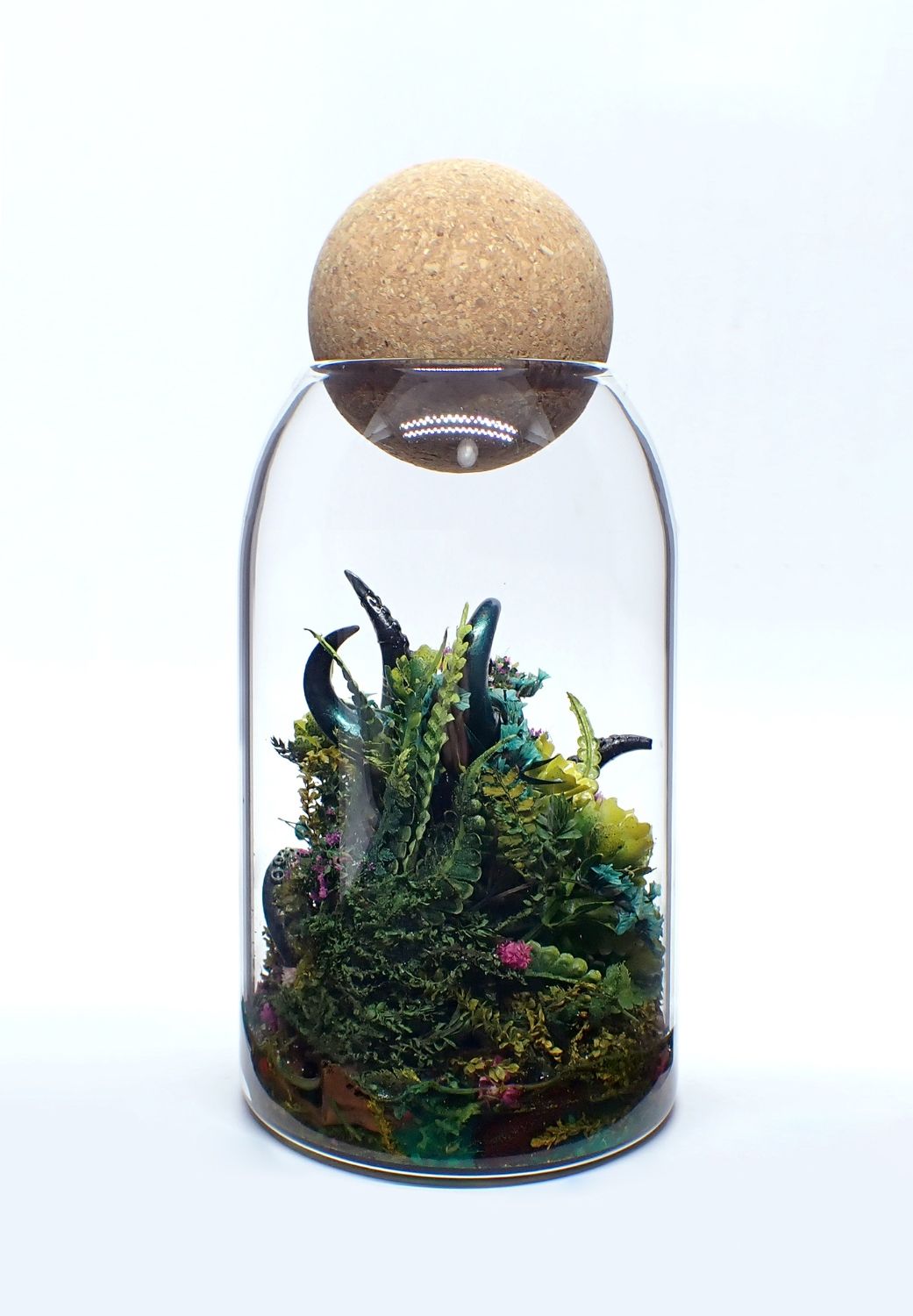 Tentacle Terrarium Sculpture by Basia Wesolowska