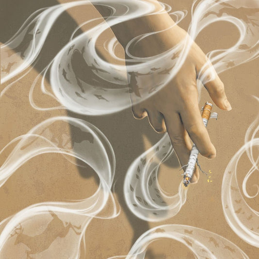 Birch - digital illustration by Jennifer Bruce