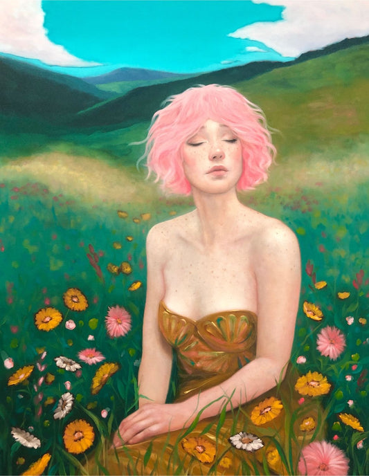 Original painting ‘Breathe’ by Meredith Marsone