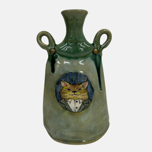 Ginger Tom Vase - Debra Powell - Quirky Fox 