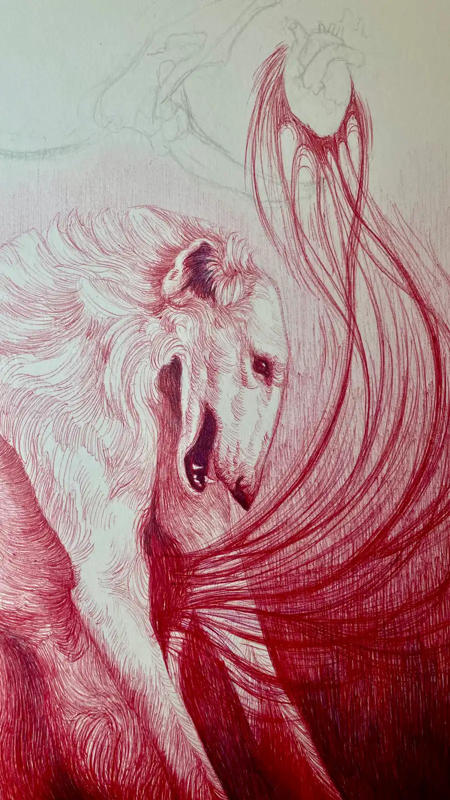 I Don’t Know How Else To Love close up by Sara Baun