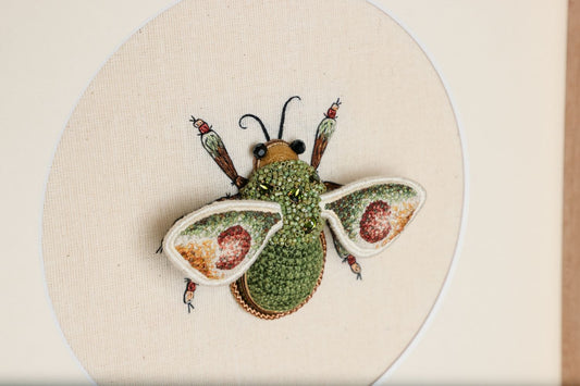 Insecta Green by Rachel Gooden