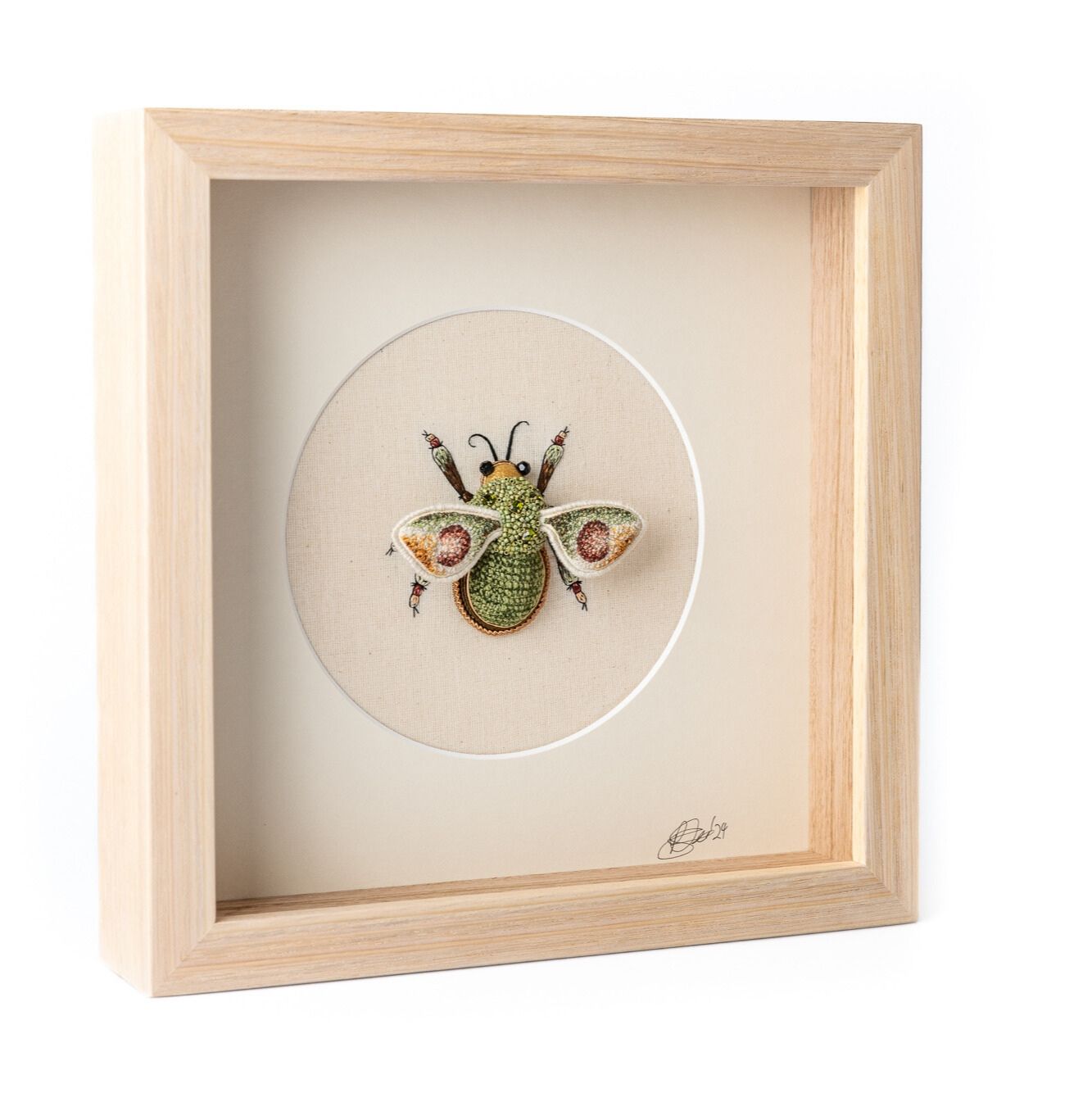 Insecta Green by Rachel Gooden