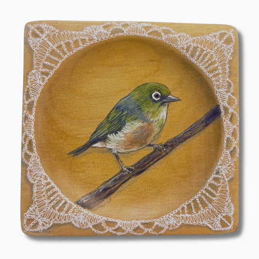 Justine Hawksworth ‘Lace Silvereye’ original