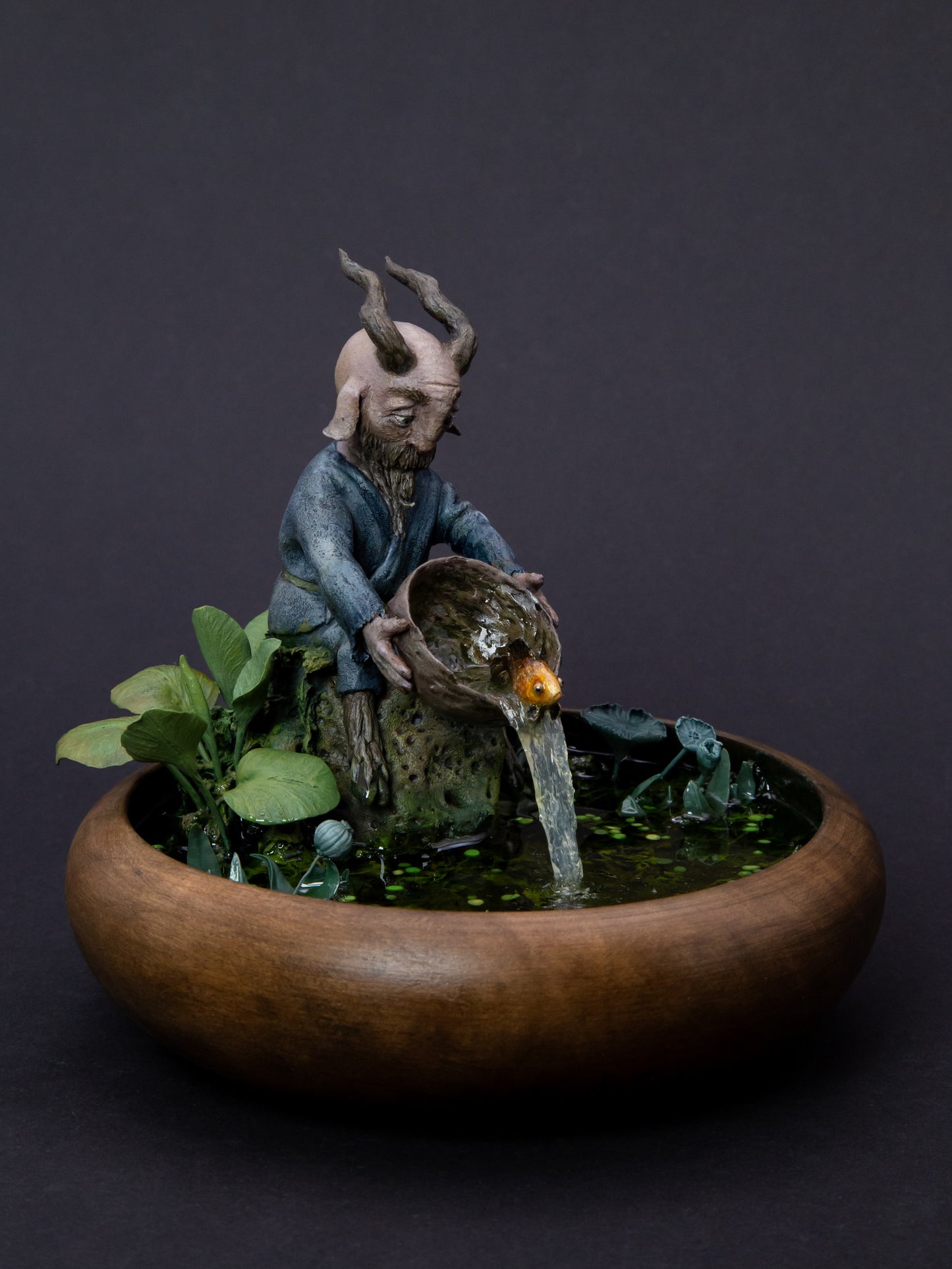 Fantasy inspired sculpture by Space Lobster