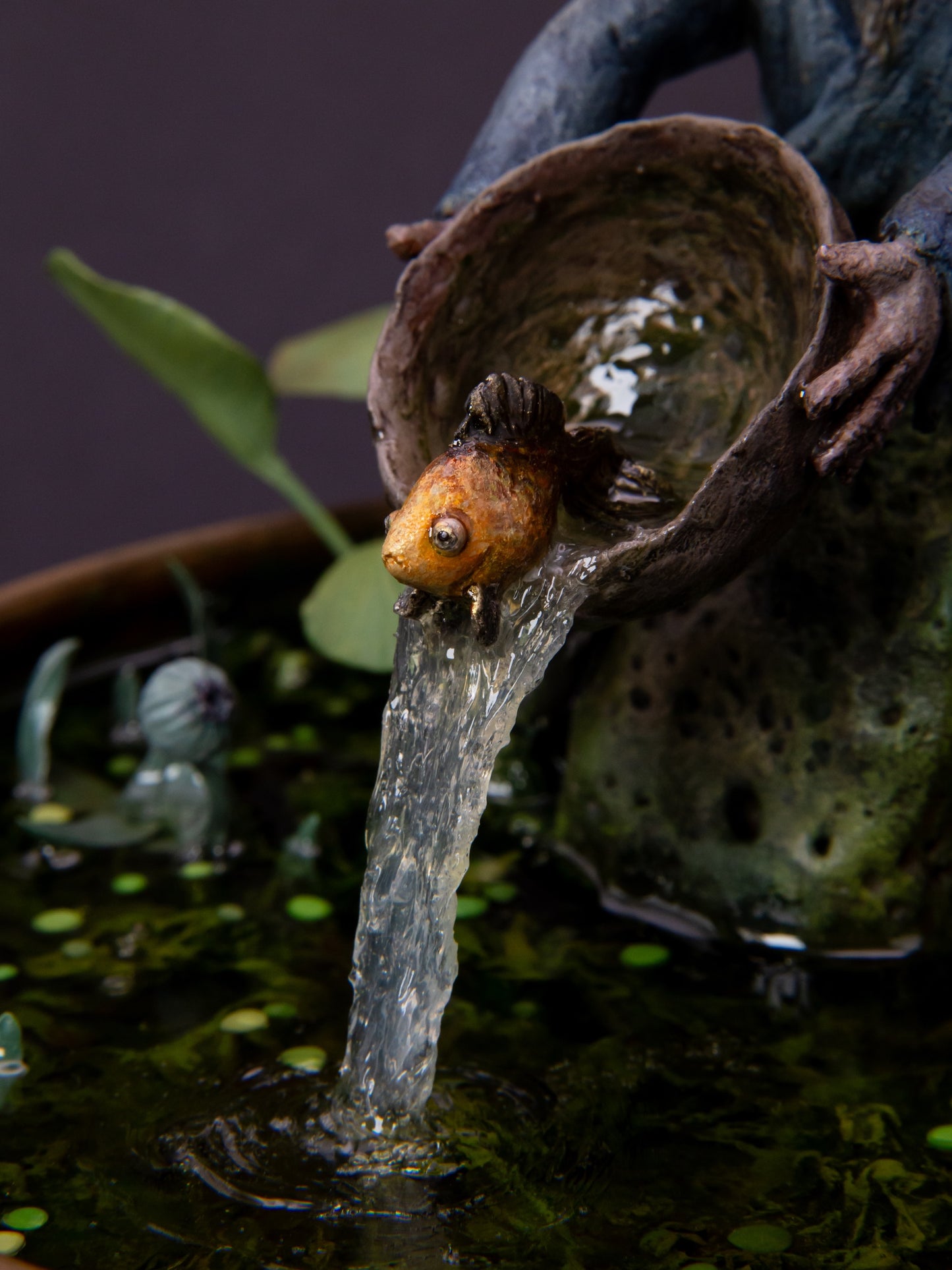 Fantasy inspired sculpture by Space Lobster