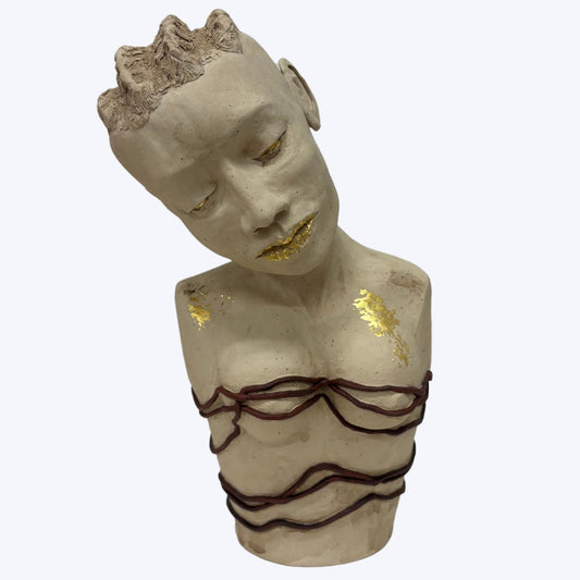 Serenity - ceramic sculpture by Maree Robertson III