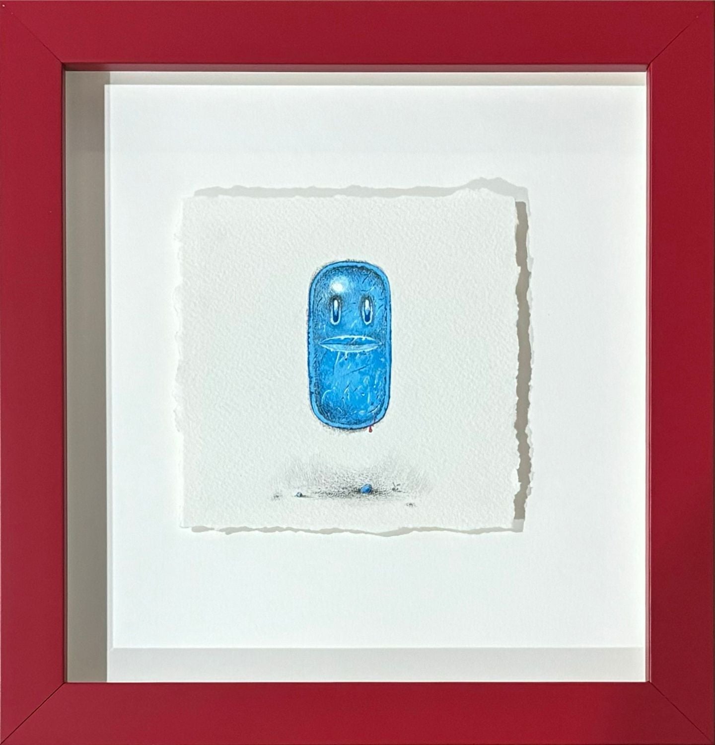 ‘Happy Pill II’ original drawing by Monika Mitkute