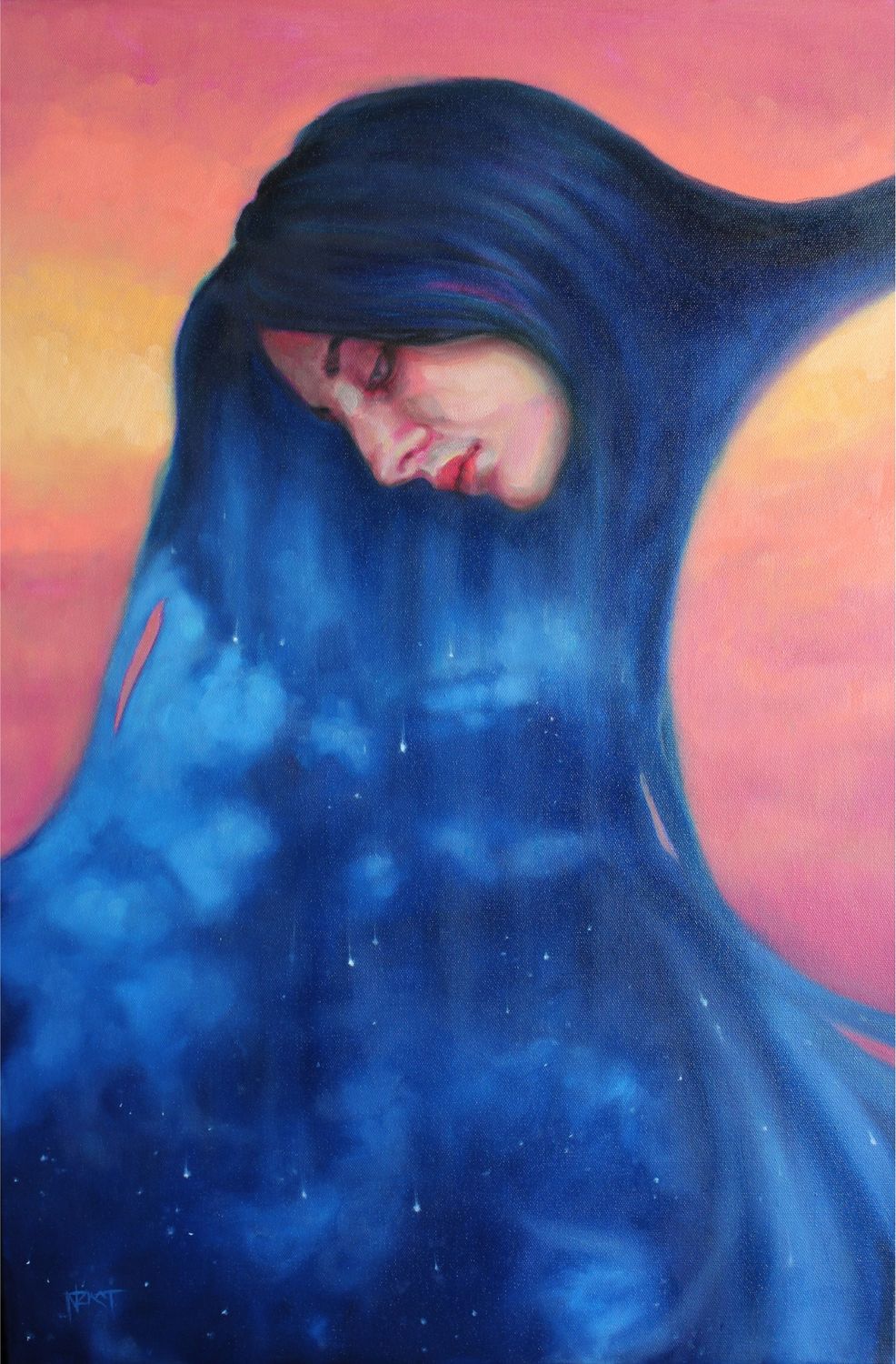 Nyx: The Coming of the Night original art by Natasha Zraikat