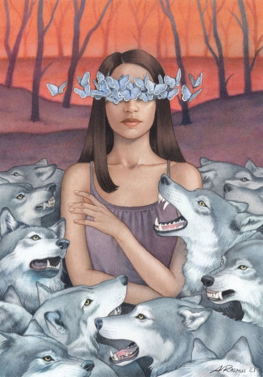 Out of Sight - art print by Angelika Rasmus