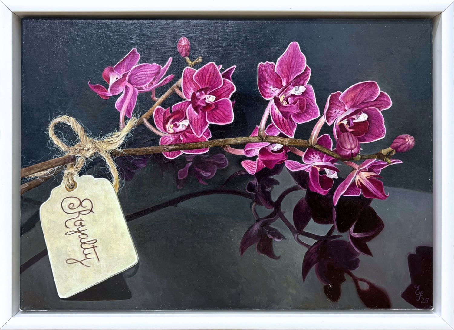 ‘Royalty’ original botanical painting by Emma Foster