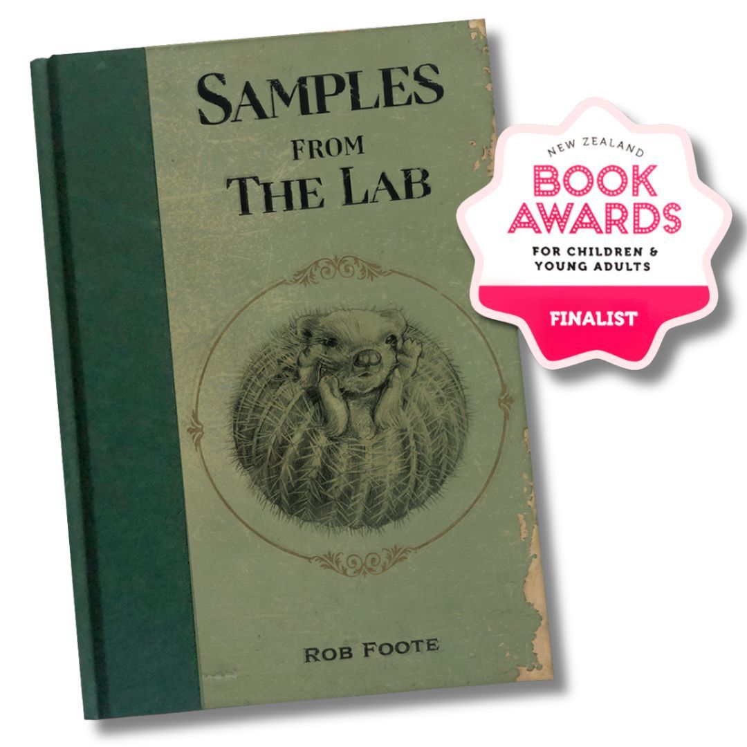 Book titled 'Samples from the Lab' by Rob Foote