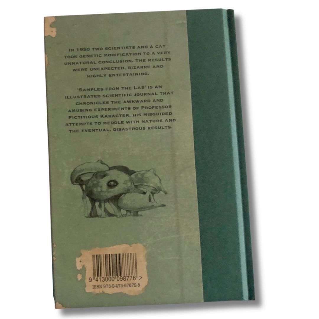 Back cover of Samples from the Lab by Rob Foote.