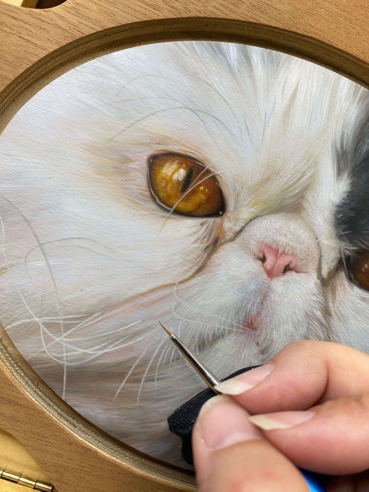 Close up WIP image of Son Altesse