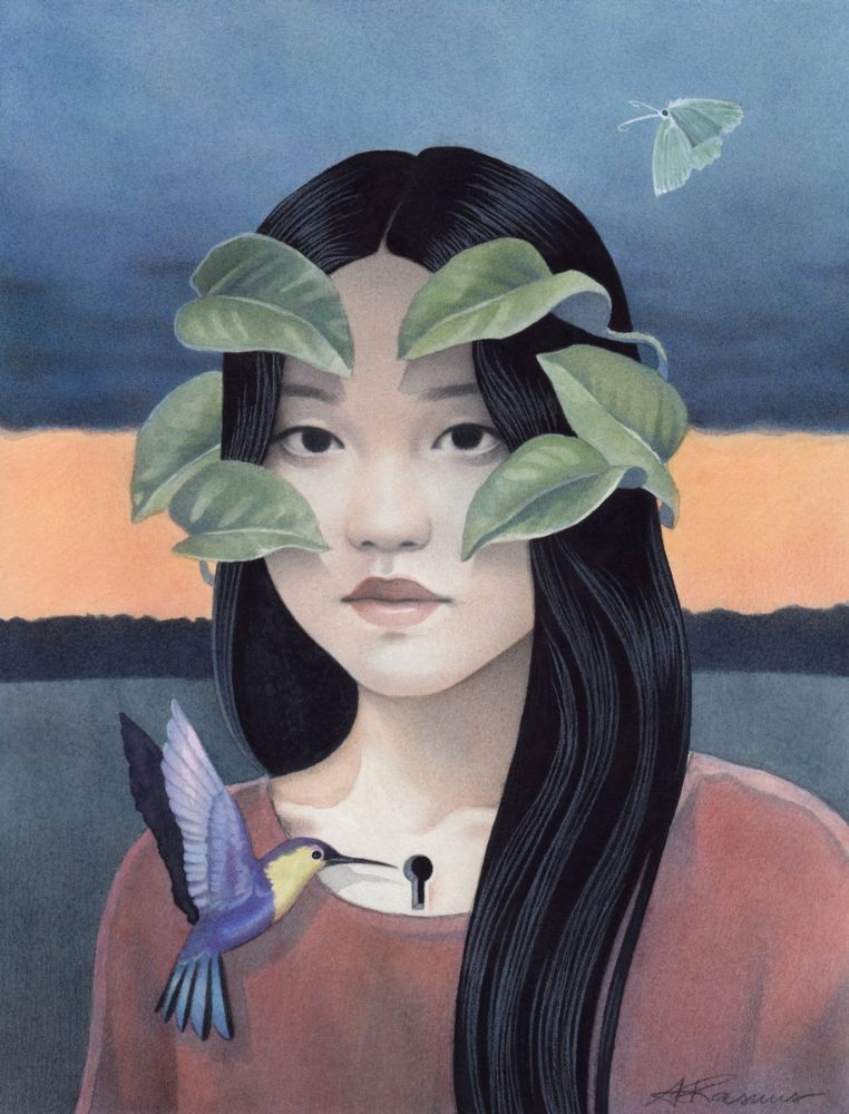 Symbiosis - art print by Angelika Rasmus