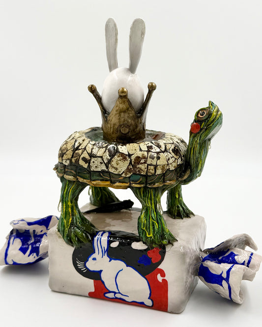 A fun take on the classic tail of the tortoise and the hare.