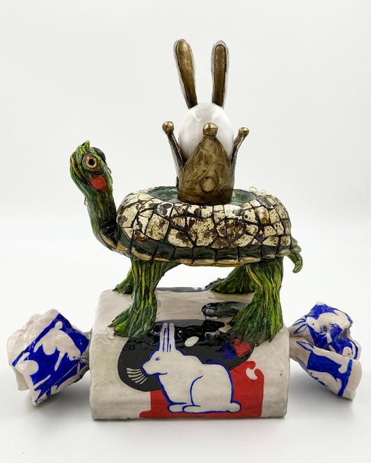 A fun take on the classic tail of the tortoise and the hare.