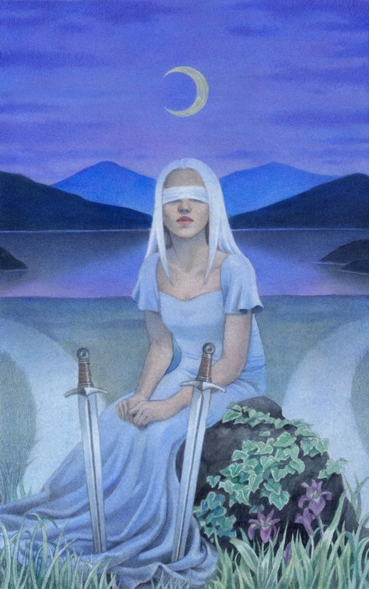 Two of Swords - art print by Angelika Rasmus