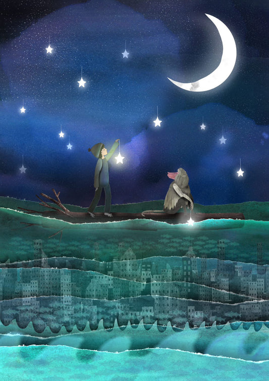 We’re Up So High We Can Help The Moon Arrange The Stars - Evan Heasman - Quirky Fox 